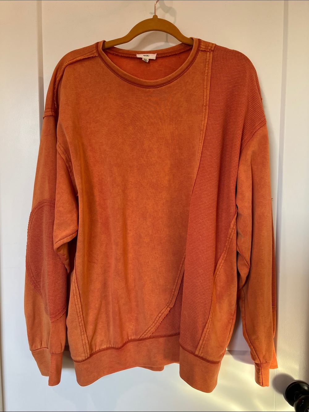 OTT Casual Orange Women’s Crewneck Sweatshirt M/L